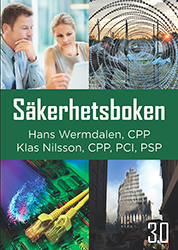 Omslaget till Säkerhetsboken 3.0 av Hans Wermdalen och Klas Nilsson
